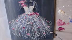 Acrylic Painting Tutorial For Beginner The Ballet Dress Mariarthome Youtube Free acrylic painting lessons on youtube: