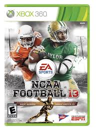 Ncaa Football 13 Box Art Xbox 360 Ncaa Football College Football Games Robert Griffin Iii