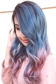 Purple violet red cherry pink bright hair colour color coloured colored fire style curls haircut lilac lavender short long mermaid blue green teal orange hippy boho ombré pulp riot. Black Blue Into Smooth Pink Ombre Want To Pull Off Blue Black Hair Dark Blue