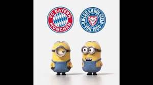 Die franken müssen im heutigen montagsspiel im eigenen stadion aber auf drei schlüsselspieler verzichten. Bayern Vs Kiel Minion Rules Youtube