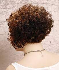 The stunning short hairstyle has soft bouncy curls which create much volume and shape.the gorgeous hairstyle can flatter all special occasions and is quite simple to recreate for people with fine to medium hair. Short Curly Hair Back View Novocom Top