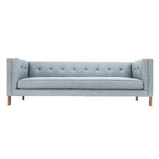 This is one of the more common modern types of couches. Mid Century Style Tufted Tuxedo Sofa