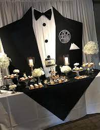 Oriental trading has so many options for 50th birthday party stationery, so just pick what whether you decided on elegant 50th birthday party decorations or old man decorations. 50th Black Tie Mens Birthday Party Birthday Party Decorations Party Decorations