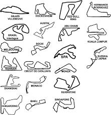 A number of grand prix racing organisations had laid out rules for a world championship before the war, but due to the suspension of racing during the conflict, the world drivers' championship did not become formalised until 1947. All 2016 F1 Race Track Stickers Vinyl Graphic Decal Motor Racing Gp F1 Circuit Formula 1 Racing Quotes Formula 1 Car