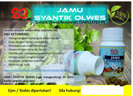 Maybe you would like to learn more about one of these? Jamu Syantik Olwes Sjahtra Olwes Resources Facebook