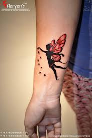 Fairy Customized Design With Star Flying In The Sky Great Wo Tattoo Designs Wrist Cool Wrist Tattoos Fairy Tattoo Designs