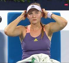 Adidas has sponsored her for shoes and clothing since 2020. Elena Rybakina Girlstennis