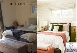 Freshen up your space with this small bedroom makeover! Inspirational Bedroom Makeover Before And After Ideas Decor Or Design
