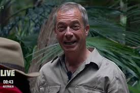 Nigel Farage shocks I'm a Celebrity fans with nude display