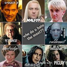 Rowling announced she's in azkaban in the storyline at this. Which Harry Potter Character Do You Hate The Most 9gag
