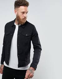 Asos Skinny Denim Jacket In Black Black Schwarze Jeansjacke Jeansjacke Manner Schwarze Jeansjacke Outfit