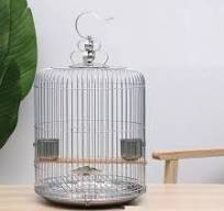 Hot Selling Stainless Steel Strong Pet Canary Bird Cage Outdoor Large  Parrot Cage Portable Aviary Big Bird Cages for Sale Birds