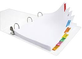 Click below to download your requested word. Avery Big Tab Insertable Extra Wide Dividers 8 Multicolor Tabs 11222 Pricepulse