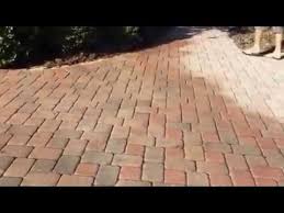 First, make sure the installation is clean. How To Seal And Tint Old Brick Pavers Seal Driveway By Bay Paver Sealing Sealingbrickpavers Com Youtube