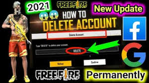 {permanently} remove all facebook friends from free fire! How To Delete Free Fire Account 2021 New Update How To Delete Free Fire Account Permanent Youtube
