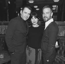 Ameliawarner With Roland Mouret And Markus Anderson At Roland Mouret S The Dinner Of Love At Cecconi S A Pre Opening Dinner At The N Jamie Dornan Jamie Warner