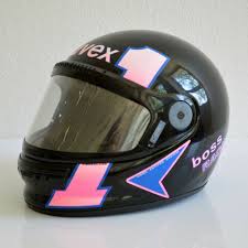 Vintage 80s 90s Uvex Boss Racing Biker Full Face Motorcycle Racing Helmet Size M Ebay Racing Helmets Motorcycle Racing Helmet