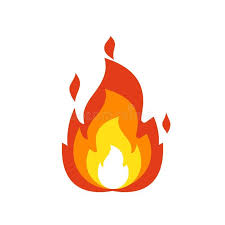 Fire Flame Icon Isolated Bonfire Sign Emoticon Flame Symbol Isolated On White Spon Bonfire Sign Emoticon Logo Illustration Emoticon Illustration