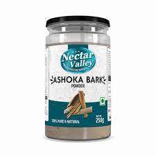 Ashoka tree bark has an abundant amount of tannins, flavonoids, and glycosides that altogether work as a uterine tonic. Nectar Valley Ashoka Bark Ashoka Chaal Saraca Indica Asoca Chhal Powder Pure Organically Processed Fine