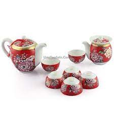 Red Peony Chinese Wedding Tea Set In 2021 Wedding Tea Chinese Wedding Chinese Wedding Tea Ceremony