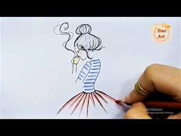 رسم فساتين روعة ,تصميمات كلها جمال جميل و متميز. 31 Drawing Girls Ideas Ø±Ø³Ù… ØªÙ„ÙˆÙŠÙ† Ø¯Ø¹Ø³ÙˆÙ‚Ø©