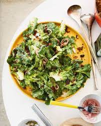 Escarole Salad With Mustard And Guanciale Breadcrumbs Escarole Recipes Salad Recipes Soup And Salad