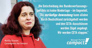Keine vorläufige anwendung für ceta! Ceta Urteil Was Es Wirklich Bedeutet Campact Blog