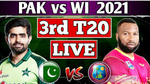 Star sports, sony ten, sonyliv broadcast the live coverage of pakistan vs west indies 3rd t20 2021 live streaming in india and its subcontinent. Live Pakistan Vs West Indies 3rd T20 Live Pak Vs Wi 3rd T20 Match Live Commentary Youtube