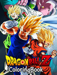Dragon ball z super saiyan 5. Dragon Ball Z Coloring Book Amazon Co Uk Akamora Shiromy 9798692701831 Books