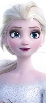 Download Elsa From Frozen Is Wearing A White Dress And Blue Eyes Wallpaper 
