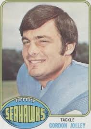 1976 Topps Gordon Jolley # 242,Seattle Seahawks Football Card NFL