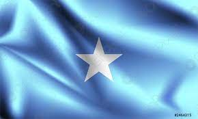 Bedeutung und ursprung der flagge von somalia (hier klicken) look also: Somalia Flagge Weht Im Wind Teil Einer Reihe Somalia Schwenkt Stock Vektorgrafi Crushpixel