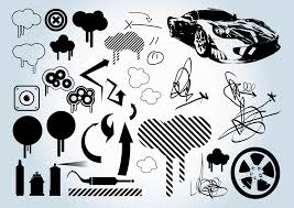 Students will be challenged to apply the art and technique of graffiti within their own piece in Free Design Elements Vector Art Graphics Freevector Com