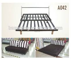 Strong Structure Metal Slat Base Fold Out Sofa Bed Frame With Headrest Buy Extra Strong Bed Frame Metal Slat Bed Frame Recl Sofa Bed Frame Sofa Bed Bed Frame