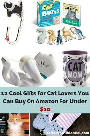 12 Cool Gifts For Cat Lovers You Can Buy On Amazon For Under 10 Gifts For Pet Lovers Cat Gifts Cat Lover Gifts