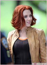 Attend a disco party by stealing hot and cool dresses of scarlett johansson trending: Black Widow Scarlett Johansson Short Hair Novocom Top