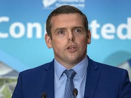 Scottish Tory leader Douglas Ross self-isolating in hotel after Covid  contact