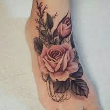 50 Elegant Foot Tattoo Designs For Women For Creative Juice Tattoos For Women Flowers Foot Tattoos Neck Tattoo