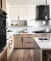 I Like The Color Combo Of Cabinets For The Laundry Room And Panel Style Would Use White Wash Kitchen Remodel Layout Contemporary Kitchen Design Modern Kitchen