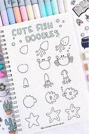 Drawing florals can add a really feminine feel to your bullet journal, and learning to draw flowers is not that hard as the below floral doodles . 25 Bullet Journal Doodles You Can Try Right Now Its Claudia G