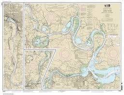 Amazon Com Synthetic Media Noaa Chart 12252 James River