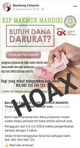 Hati hati penipuan mengatasnamakan koperasi makmur mandiri. Waspada Modus Penipuan Mengatasnamakan Kmm