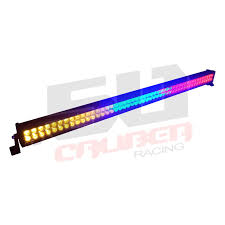 Multicolor Flashing 52 Inch Led Light Bar With Wireless Remote For Off Road Utv Atv By 50 Caliber Racing