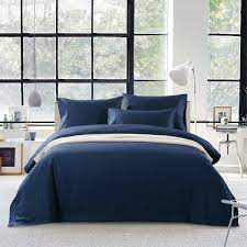 Check spelling or type a new query. Radisson Home Navy Blue Egyptian Cotton Quilt Cover Set Temple Webster