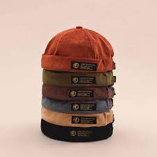 Harpy Corduroy Docker Hat Yesstyle Brimless Hat Dockers Corduroy