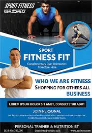 Personal Training Flyers Examples 19 Fitness Flyer Designs Free ...