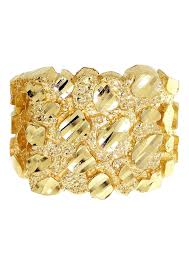 The karat of gold is always guaranteed. Gold Nugget Ring Mens Ring 10k Gold 6 9 Grams In 2021 Gold Nugget Ring Yellow Gold Mens Rings Mens Gold Rings