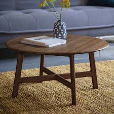Back to furniture & mattresses. Gallery Getafe Round Coffee Table Walnut Costco Uk
