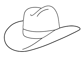 Though there are few elements like gun, arrow, rock, cowboy hat and cowboy himself, your kid will find this easy to color as it is just simple outline. Hat Coloring Pages Best Coloring Pages For Kids Cowboy Hats Cowboy Hat Drawing Cowboy