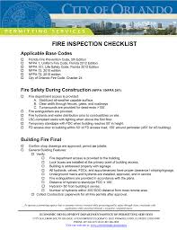Monthly building inspection form welcome! Fire Safety Inspection Checklist Hse Images Videos Gallery